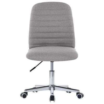 vidaXL Krzesła stołowe, 2 szt., jasnoszare, obite tkaniną