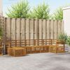 vidaXL Zestawy sof 7 pcs Naturalny Lite Drewno Akacji