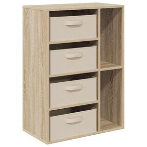 vidaXL Bufet dąb Sonoma 60 x 33,5 x 84 cm