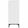 vidaXL Bufet Wysoki połysk biały 69,5 x 33 x 82 cm