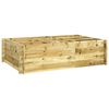 vidaXL Podniesiona donica, 150 x 100 x 40 cm, impregnowane drewno