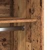 vidaXL Szafa, stare drewno, 100x50x200 cm, materiał drewnopochodny