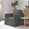 vidaXL Sofa Ciemnoszary