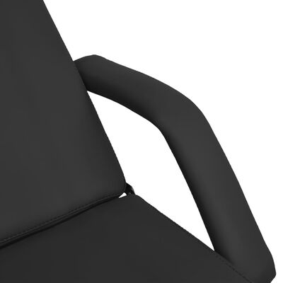 vidaXL Stół do masażu, czarny, 180x62x(87-112) cm