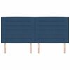 vidaXL Zagł&oacute;wek Niebieski 200 cm tkanina