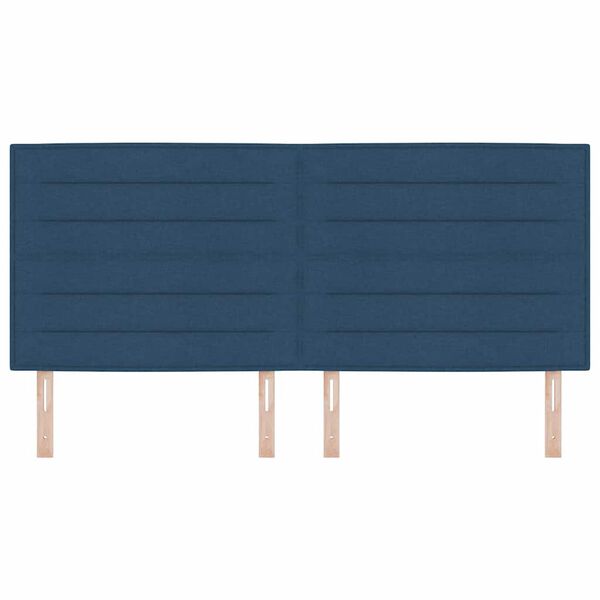 vidaXL Zagł&oacute;wek Niebieski 200 cm tkanina