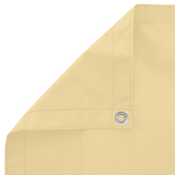 vidaXL Ekran balkonowy piaskowy 110 x 1000 cm Materiał Oxford