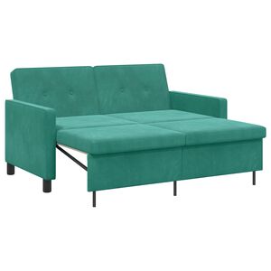 vidaXL Sofa Bed Turkusowy tkanina