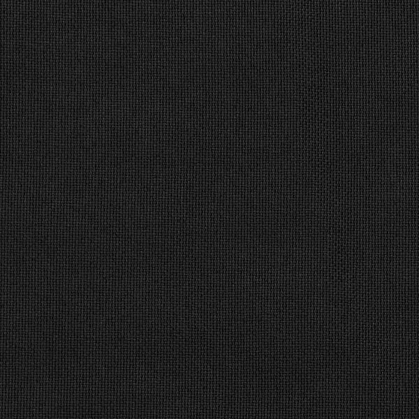 vidaXL Zasłona stylizowana na lnianą, przelotki, czarna, 290x245 cm