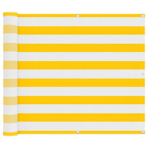vidaXL Ekran balkonowy 100 x 600 cm Materiał Oxford Prostokątny
