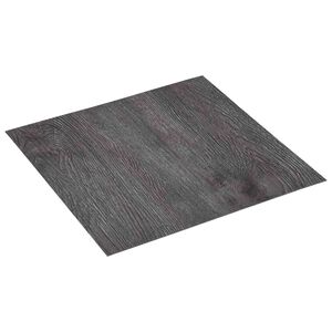vidaXL Deski podłogowe Czarny i szary 5,11 m&sup2; 55 szt. PVC