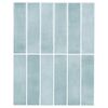 vidaXL Płytki prostokątne 20 pcs Szary zielony 29 x 23 x 0,08 cm