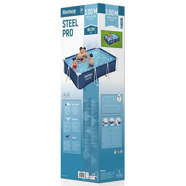 Bestway Basen Steel Pro, 300x201x66 cm