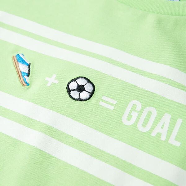 Koszulka dziecięca, neonowa zieleń, 140