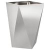 vidaXL Donica Srebrny 50 x 50 x 75 cm Stal nierdzewna