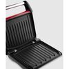 GEORGE FOREMAN Stalowy grill Compact S, czerwony