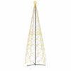 vidaXL Choinka stożkowa ciepła biel 1400 diod LED 160x500 cm