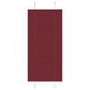 vidaXL Roleta plisowana Bordowy Czerwony 55x100 cm Szerokość tkaniny