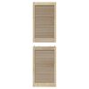 vidaXL Drzwi do szafki z drzwiami 2 pcs Naturalny 170 x 2,1 x 49,5 cm