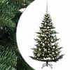 vidaXL Sztuczna choinka z bombką 120 cm 150 LED Ciepła biel PE i PVC