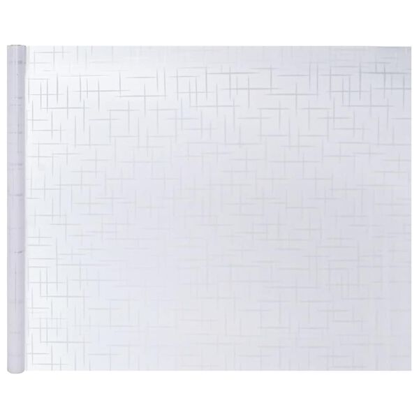 vidaXL Folie okienne, 4 szt., matowe, wz&oacute;r w gwiazdy, PVC