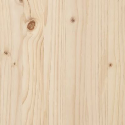 vidaXL Komoda, 140x35x80 cm, drewno sosnowe