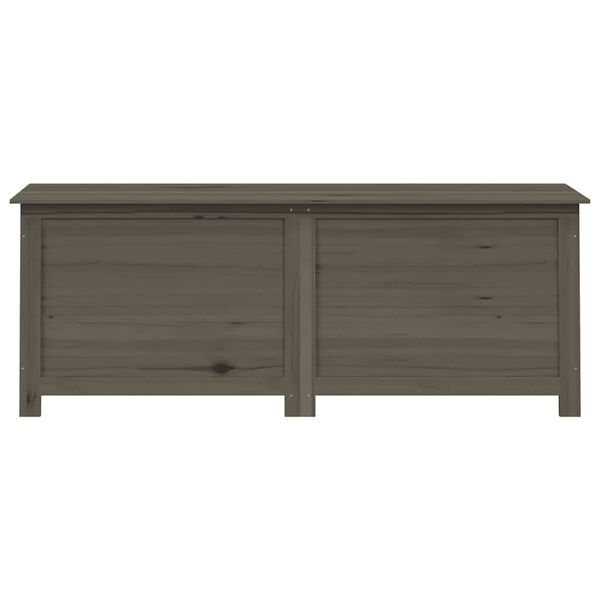 vidaXL Ogrodowa skrzynia na poduszki, antracyt, 120x50x56 cm, jodłowa