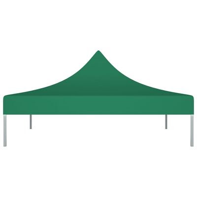 vidaXL Dach namiotu imprezowego, 3 x 3 m, zielony, 270 g/m²