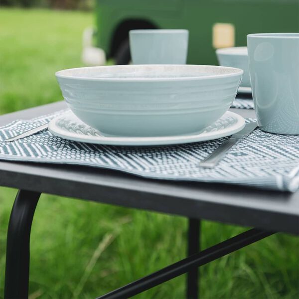 Travellife 16-częściowy luksusowy zestaw naczyń D&eacute;nia, jasnoszary