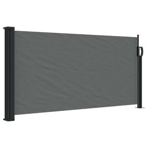 vidaXL Markiza boczna rozkładana antracytowa 100x300 cm