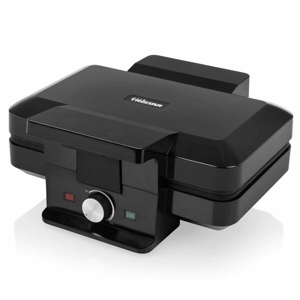 Tristar Gofrownica, 1000 W, 2 gofry, czarna