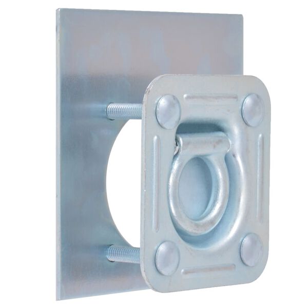 vidaXL Pierścienie mocujące ładunek, 6 szt, stal ocynkowana, 2000 kg