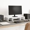 vidaXL Podstawka pod monitor, regulowana, biała, 60x24x10,5 cm