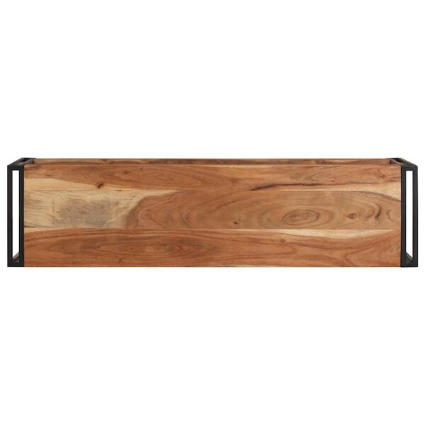 vidaXL Szafka pod TV, 120x30x40 cm, lite drewno akacjowe