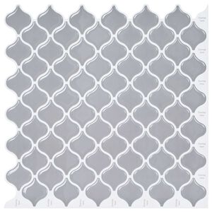 vidaXL Płytka Lanturn 50 pcs Szary 27 x 27 cm Poliuretan i PET