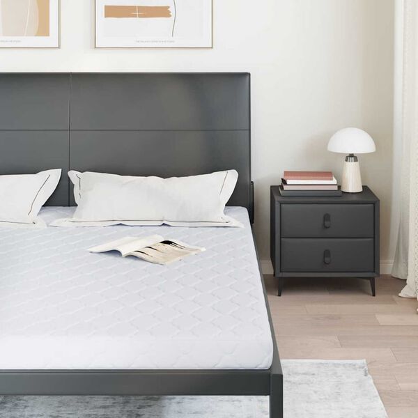 vidaXL Materac Biały 180 x 200 cm Pianka PU