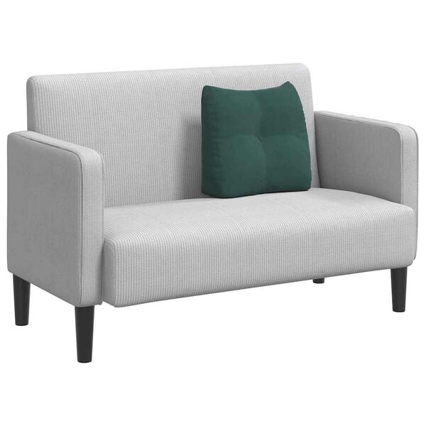 vidaXL Poduszka na plecy Ciemna zieleń 45 x 24 x 50 cm Aksamit