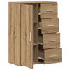 vidaXL Bufet Dąb rzemieślniczy 60 x 31 x 84 cm Materiał drewnopochodny