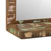 vidaXL Lustro łazienkowe Brązowy 50 x 22 x 70 cm Deska z odzysku