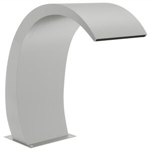 vidaXL Fontanna basenowa z LED, 22x60x70 cm, stal nierdzewna 304