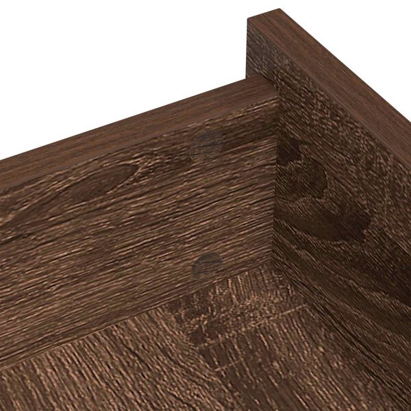 vidaXL Okładka Śrubowa Samoprzylepna 2 pcs Brązowy dąb &Oslash; 20 x 0,5 mm