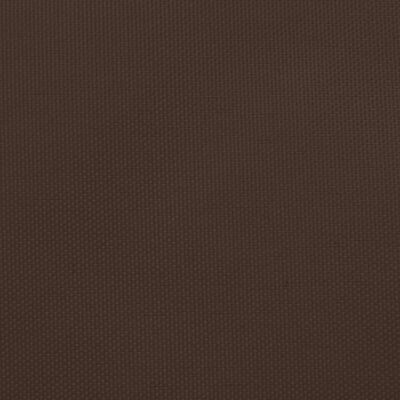 vidaXL Kwadratowy żagiel ogrodowy, tkanina Oxford, 4,5x4,5 m, brązowy