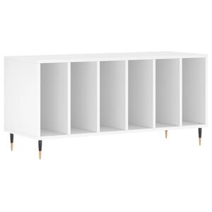 vidaXL Szafka na płyty, biała, 100x38x48 cm, materiał drewnopochodny