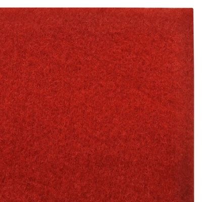 vidaXL Czerwony dywan, 1 x 5 m, bardzo ciężki, 400 g/m2