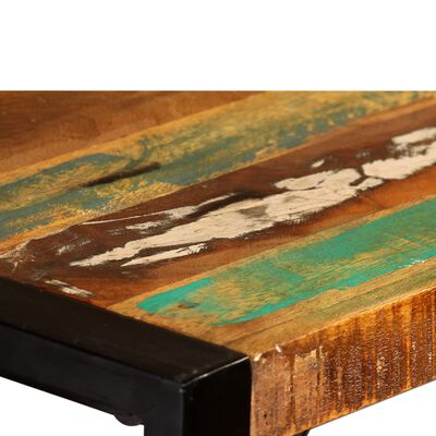 vidaXL Stół do jadalni z litego drewna odzyskanego, 120 cm