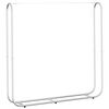 vidaXL Stojak na drewno opałowe 150x25x150 cm Stal ocynkowana