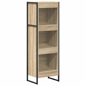 vidaXL Szafka na książki 40 x 30 x 121 cm Drewno inżynieryjne Sonoma