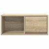 vidaXL Szafka RTV Sonoma Oak 60x31x25,5 cm Drewno klejone