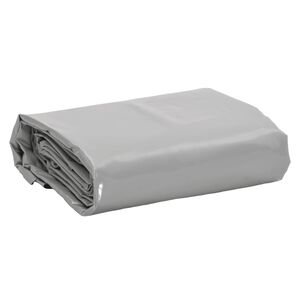 vidaXL Plandeka, szara, 2x3 m, 650 g/m&sup2;