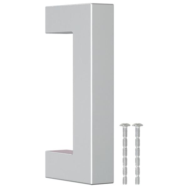 vidaXL Uchwyty do szafek, 20 szt., srebrne, 64 mm, stal nierdzewna